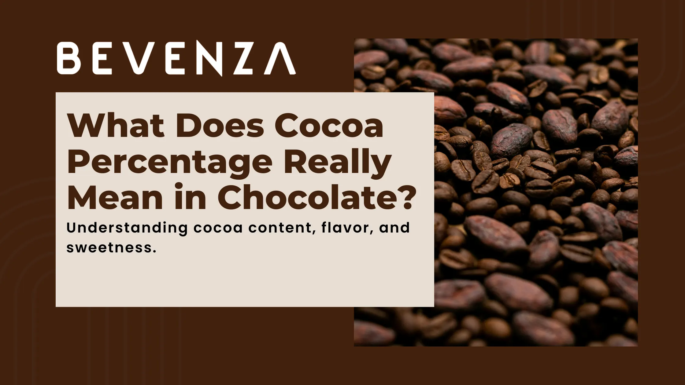 What Does Cocoa Percentage Really Mean in Chocolate?