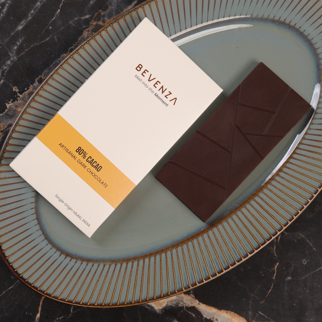 Bevenza 80% Artisanal Dark Chocolate