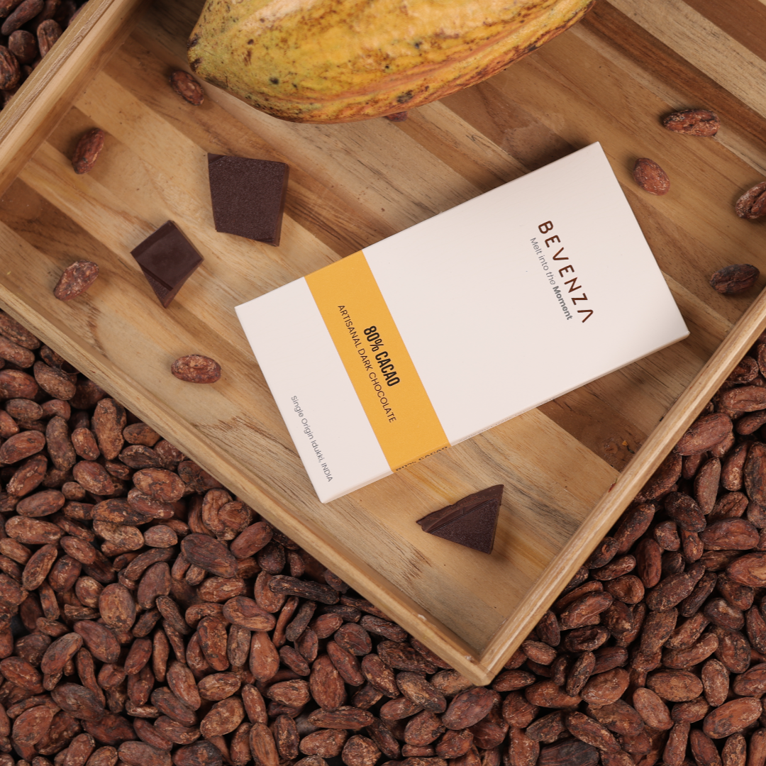 Bevenza 80% Artisanal Dark Chocolate