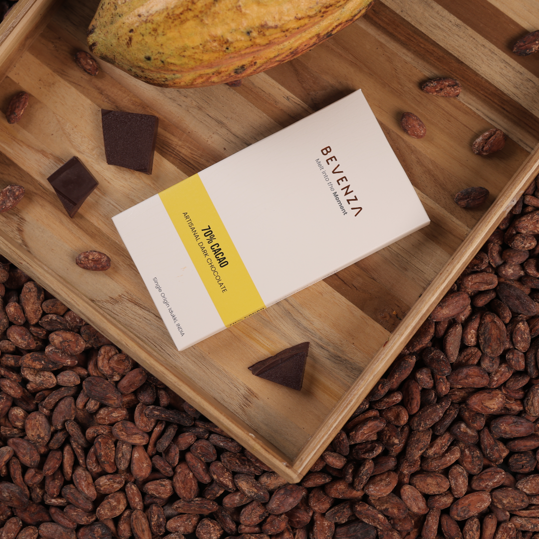 Bevenza 70% Artisanal Dark Chocolate