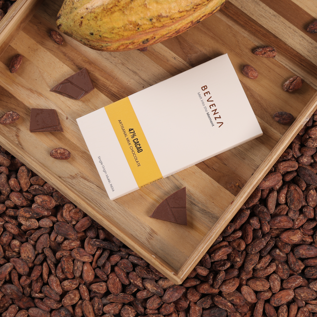 Bevenza 47% Artisanal  Milk Chocolate