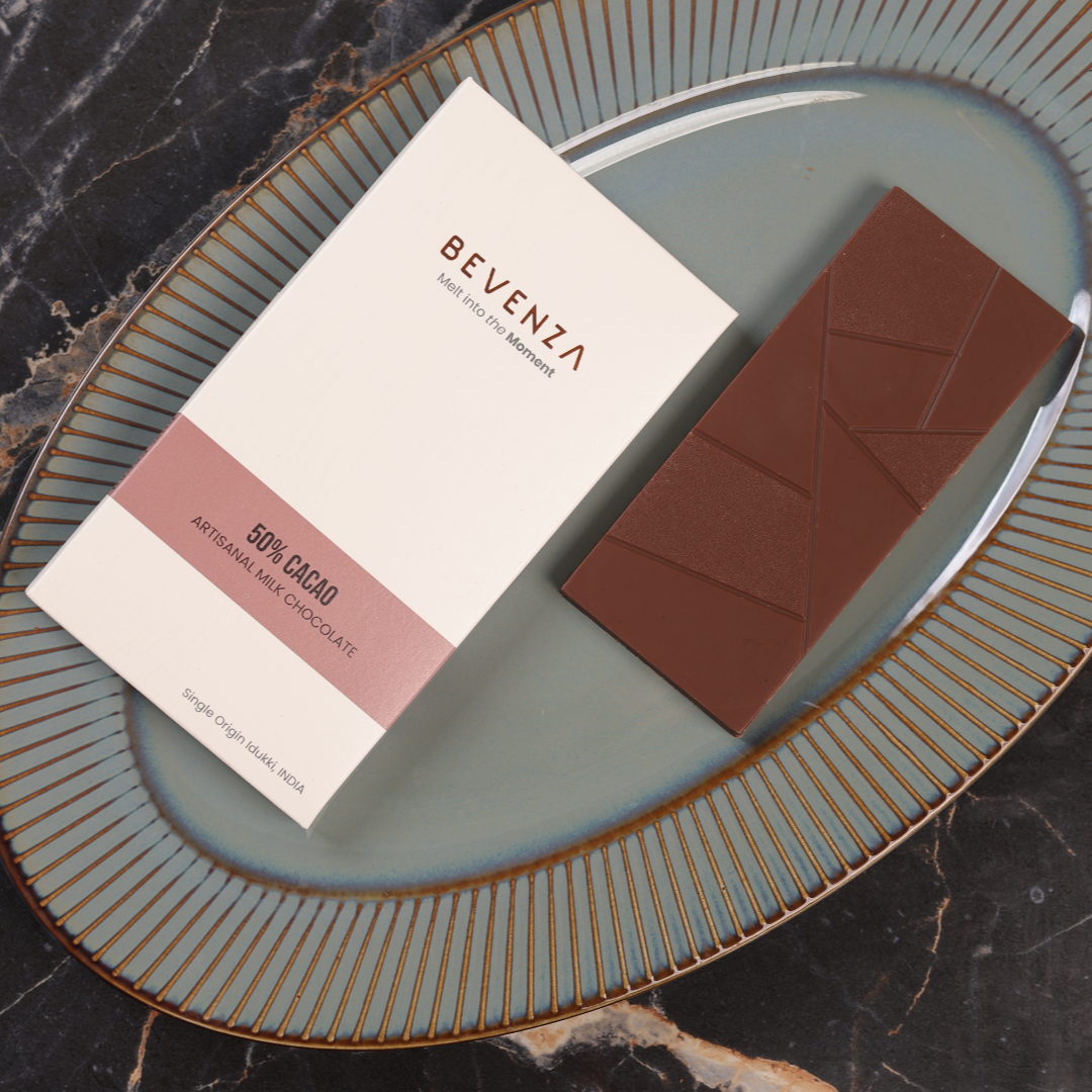 Bevenza 50% Artisanal Milk Chocolate
